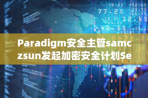 Paradigm安全主管samczsun發起加密安全計劃Security Alliance