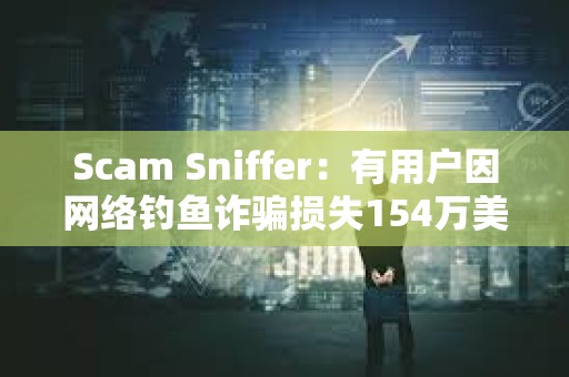Scam Sniffer：有用戶因網絡釣魚詐騙損失154萬美元