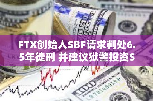 FTX創(chuàng)始人SBF請(qǐng)求判處6.5年徒刑 并建議獄警投資Solana