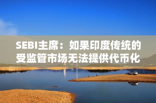 SEBI主席：如果印度傳統的受監管市場無法提供代幣化和即時結算，投資者可能會轉向加密貨幣