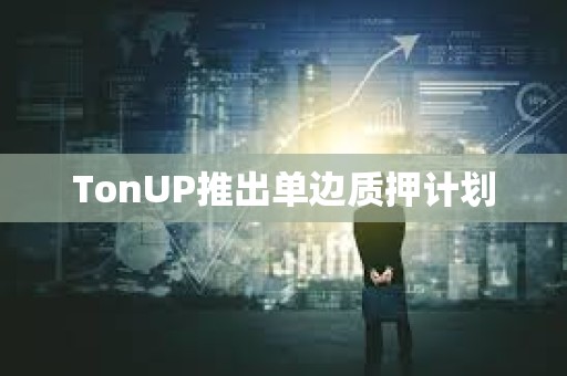 TonUP推出單邊質(zhì)押計(jì)劃