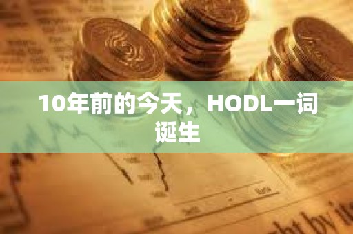 10年前的今天，HODL一詞誕生