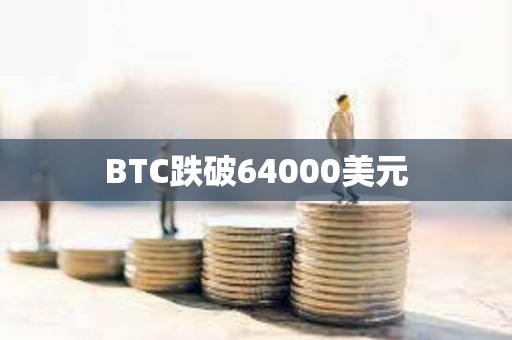 BTC跌破64000美元