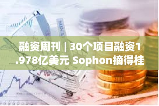 融資周刊 | 30個項目融資1.978億美元 Sophon摘得桂冠