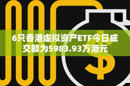 6只香港虛擬資產(chǎn)ETF今日成交額為5983.93萬港元