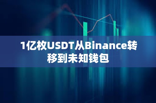 1億枚USDT從Binance轉(zhuǎn)移到未知錢包