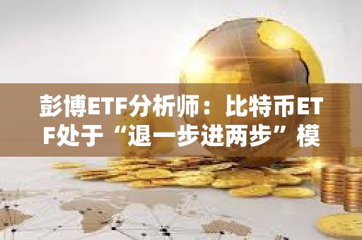 彭博ETF分析師：比特幣ETF處于“退一步進兩步”模式