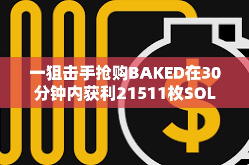 一狙擊手搶購BAKED在30分鐘內獲利21511枚SOL