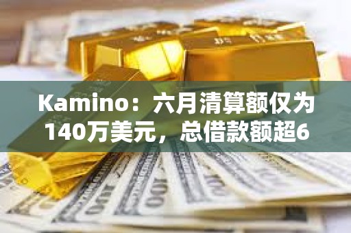 Kamino：六月清算額僅為140萬美元，總借款額超6億美元