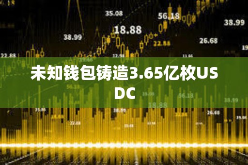 未知錢包鑄造3.65億枚USDC
