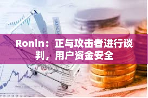 Ronin：正與攻擊者進行談判，用戶資金安全