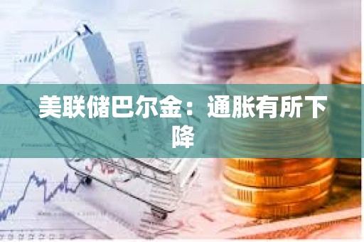 美聯儲巴爾金：通脹有所下降