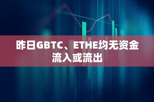 昨日GBTC、ETHE均無資金流入或流出