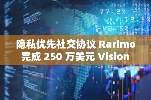 隱私優先社交協議 Rarimo 完成 250 萬美元 Vision 輪融資，Vitalik 等參投