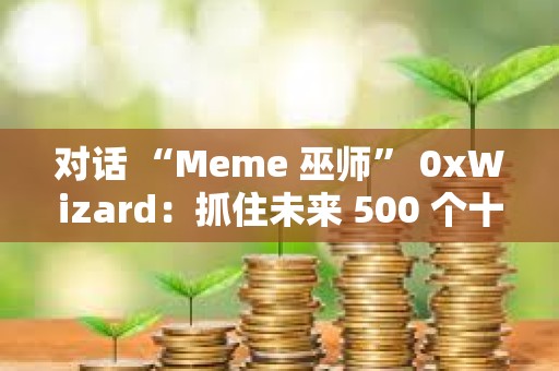 對話 “Meme 巫師” 0xWizard：抓住未來 500 個十億美元 Meme 的方法