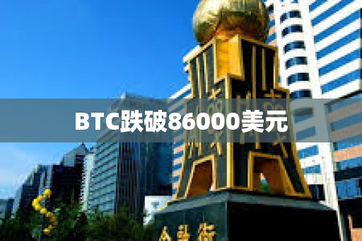 BTC跌破86000美元