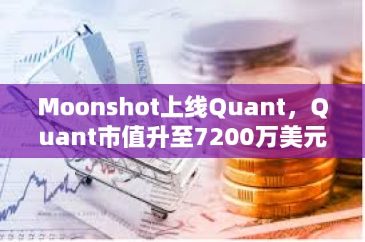 Moonshot上線Quant，Quant市值升至7200萬美元上方