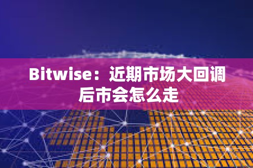Bitwise：近期市場大回調 后市會怎么走