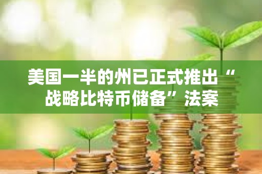美國(guó)一半的州已正式推出“戰(zhàn)略比特幣儲(chǔ)備”法案