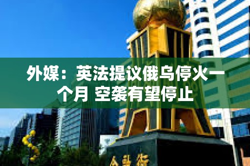外媒：英法提議俄烏停火一個(gè)月 空襲有望停止