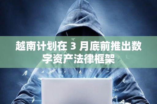 越南計劃在 3 月底前推出數字資產法律框架
