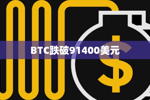 BTC跌破91400美元