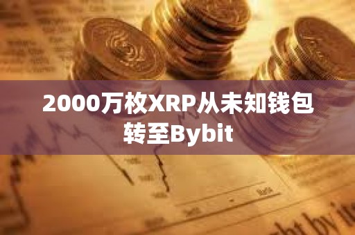 2000萬(wàn)枚XRP從未知錢(qián)包轉(zhuǎn)至Bybit