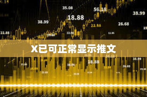 X已可正常顯示推文