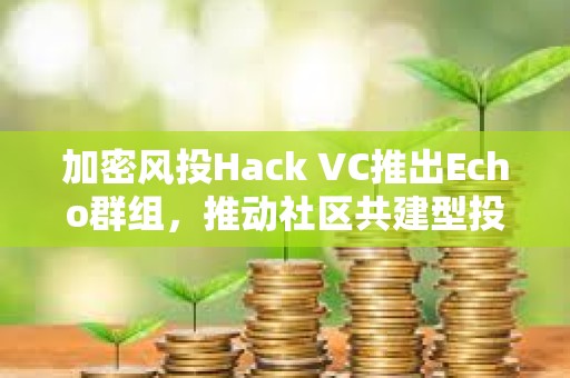 加密風投Hack VC推出Echo群組，推動社區共建型投資模式
