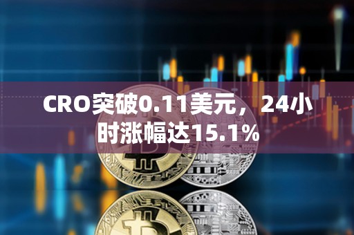 CRO突破0.11美元，24小時漲幅達15.1%