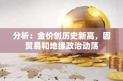 分析：金價(jià)創(chuàng)歷史新高，因貿(mào)易和地緣政治動(dòng)蕩