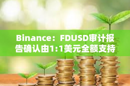 Binance：FDUSD審計報告確認由1:1美元全額支持