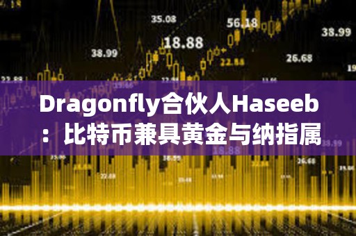 Dragonfly合伙人Haseeb：比特幣兼具黃金與納指屬性