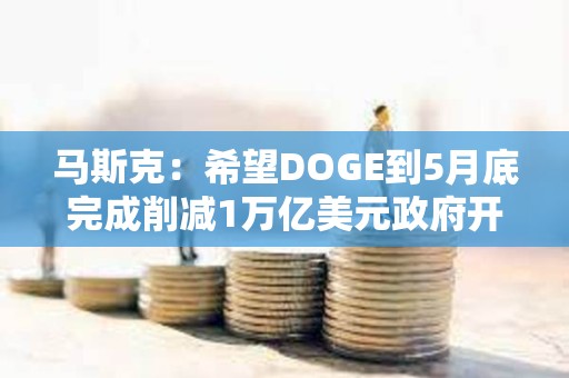 馬斯克：希望DOGE到5月底完成削減1萬億美元政府開支的任務