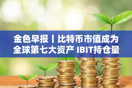 金色早報丨比特幣市值成為全球第七大資產 IBIT持倉量突破60萬枚BTC