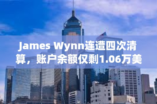 James Wynn連遭四次清算，賬戶余額僅剩1.06萬美元