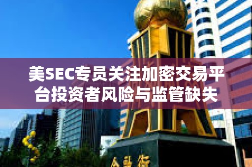 美SEC專員關(guān)注加密交易平臺(tái)投資者風(fēng)險(xiǎn)與監(jiān)管缺失