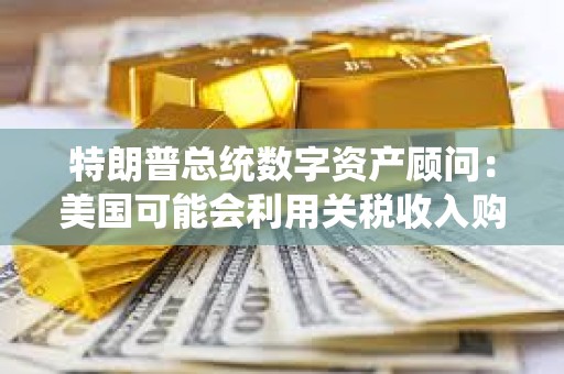 特朗普總統數字資產顧問：美國可能會利用關稅收入購買比特幣