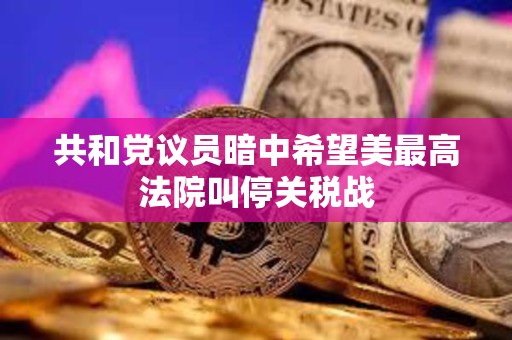 共和黨議員暗中希望美最高法院叫停關稅戰
