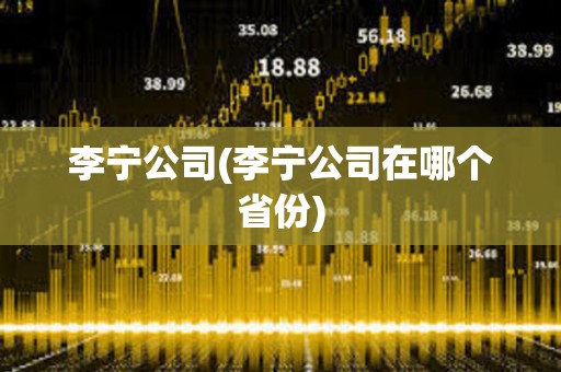 李寧公司(李寧公司在哪個省份)