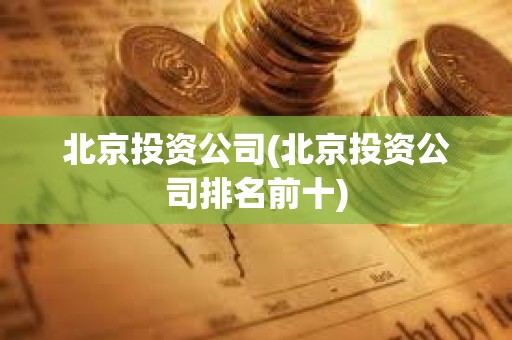 北京投資公司(北京投資公司排名前十)