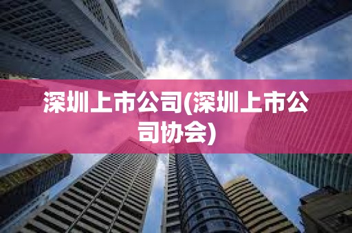 深圳上市公司(深圳上市公司協(xié)會(huì))