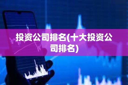 投資公司排名(十大投資公司排名)