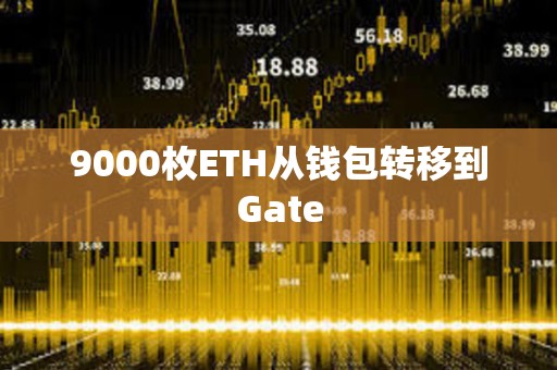 9000枚ETH從錢包轉移到Gate