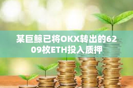 某巨鯨已將OKX轉出的6209枚ETH投入質押