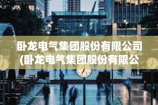 臥龍電氣集團股份有限公司(臥龍電氣集團股份有限公司招聘) 臥龍電氣集團股份有限公司(臥龍電氣集團股份有限公司招聘)