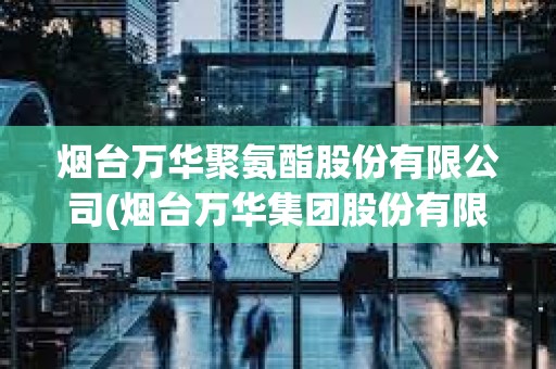 煙臺萬華聚氨酯股份有限公司(煙臺萬華集團股份有限公司招聘) 煙臺萬華聚氨酯股份有限公司(煙臺萬華集團股份有限公司招聘)