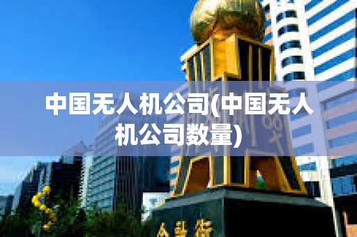 中國無人機公司(中國無人機公司數量) 中國無人機公司(中國無人機公司數量)