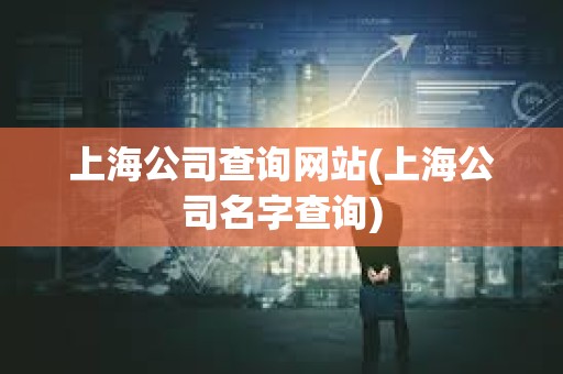 上海公司查詢網站(上海公司名字查詢) 上海公司查詢網站(上海公司名字查詢)