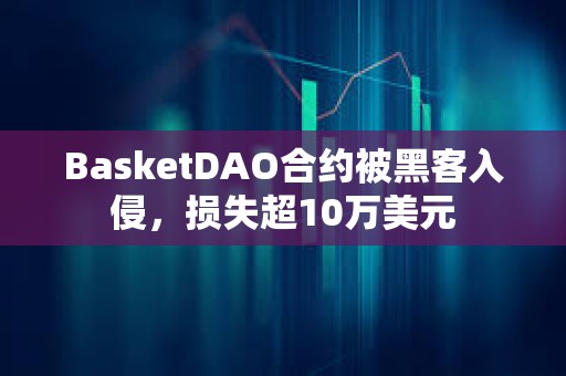 BasketDAO合約被黑客入侵，損失超10萬美元